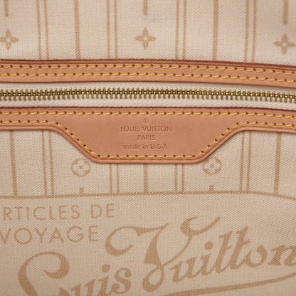 Louis Vuitton Damier Azur Neverfull MM 6 of 10