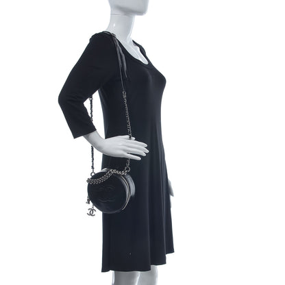 Chanel Patent Round As Earth Evening Bag Black 5 of 16