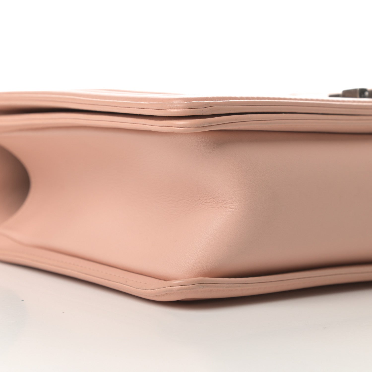 Chanel Calfskin Quilted New Medium Boy Flap Light Pink 9 of 12