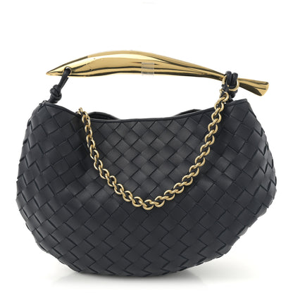Bottega Veneta Nappa Intrecciato Sardine With Chain Bag Space 1 of 10