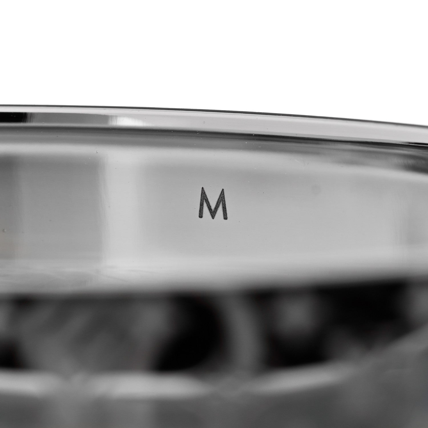 Louis Vuitton Brass Palladium Plated Nanogram Cuff M Silver 5 of 5