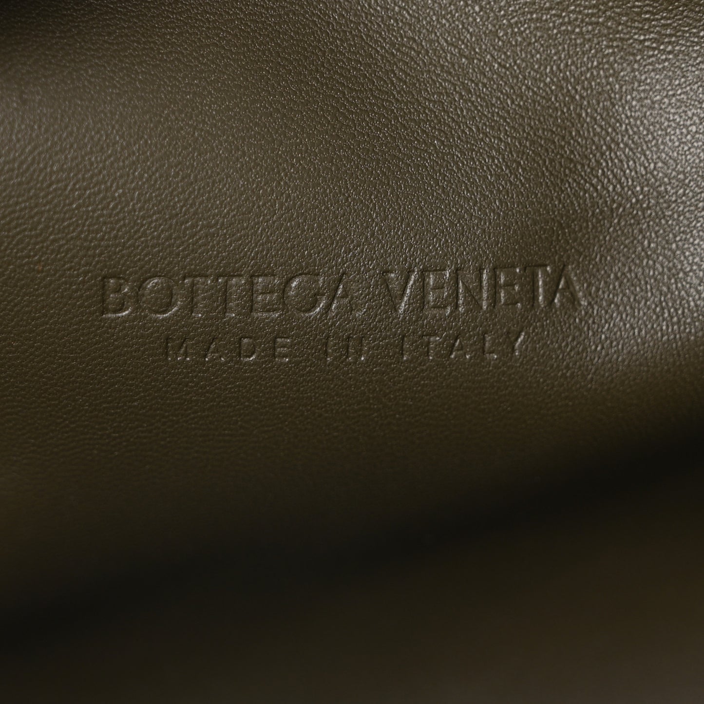 Nappa Intrecciato Teen The Lauren 1980 Clutch With Chain Kaki