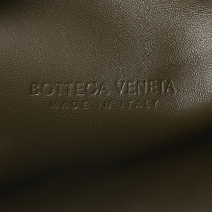 Bottega Veneta Nappa Intrecciato Teen The Lauren 1980 Clutch With Chain Kaki 6 of 9