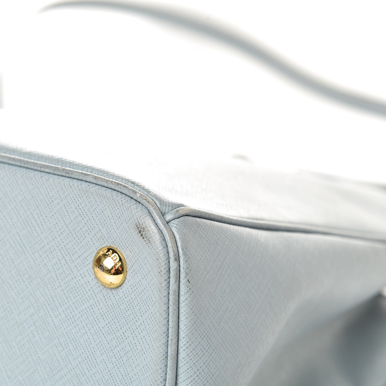 Prada Saffiano Lux Medium Tote Lago 14 of 18