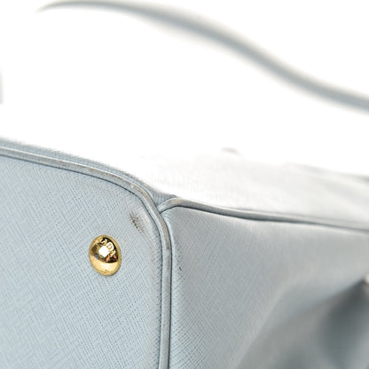 Prada Saffiano Lux Medium Tote Lago 14 of 18