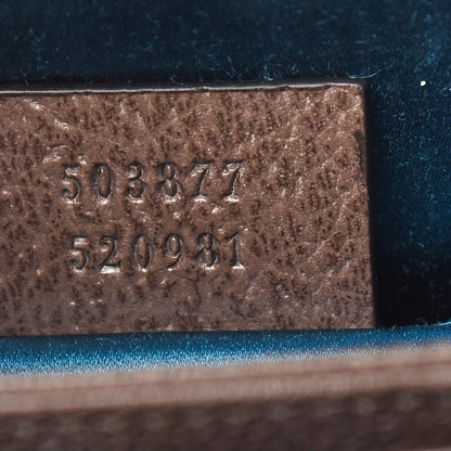 Gucci GG Supreme Monogram Web Small Ophidia Chain Shoulder Bag Brown 7 of 9