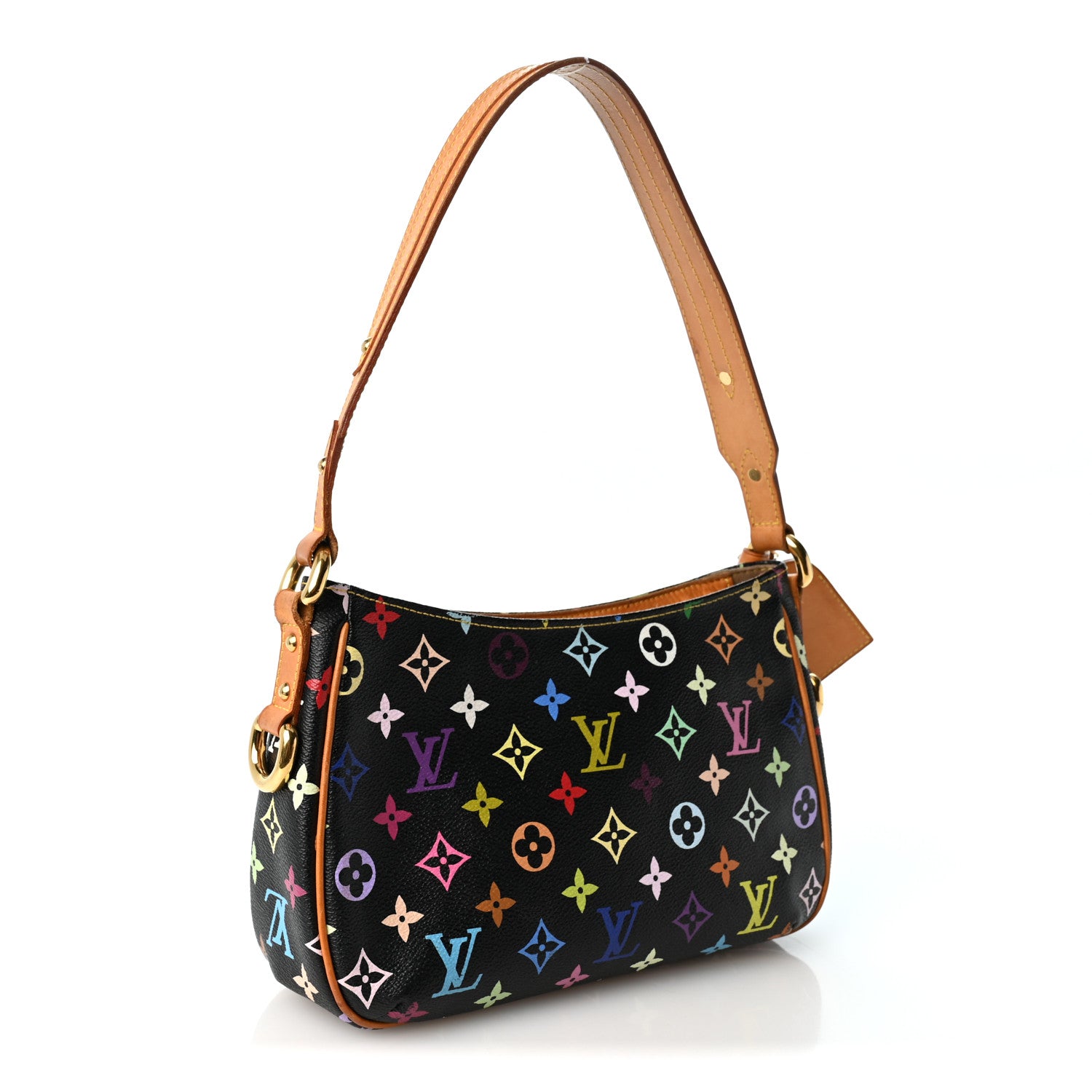 Louis Vuitton Monogram Multicolor Lodge PM Black 2 of 8