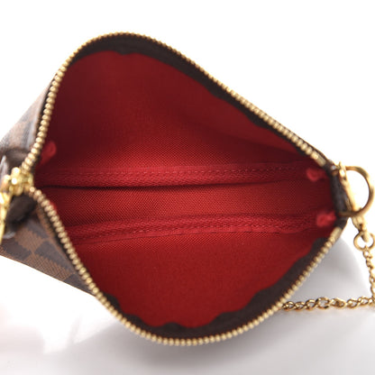 Louis Vuitton Damier Ebene Mini Pochette Accessories 5 of 8