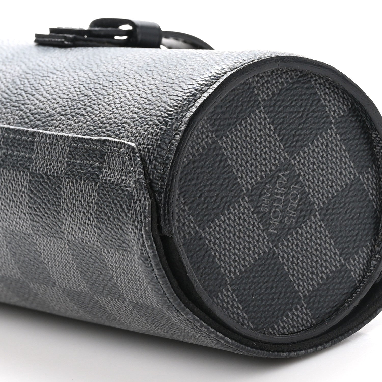 Louis Vuitton Damier Graphite 3 Watch Travel Case 10 of 10