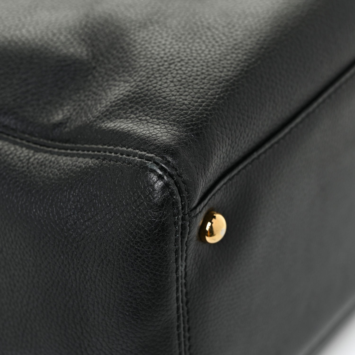 Chanel Calfskin Tall Cerf Tote Black 13 of 16