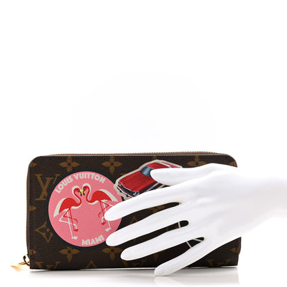 Louis Vuitton Monogram World Tour Zippy Wallet 2 of 10