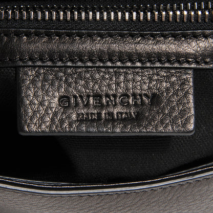 Givenchy Textured Calfskin Small Pandora Pure Flap Bag Black 6 of 9