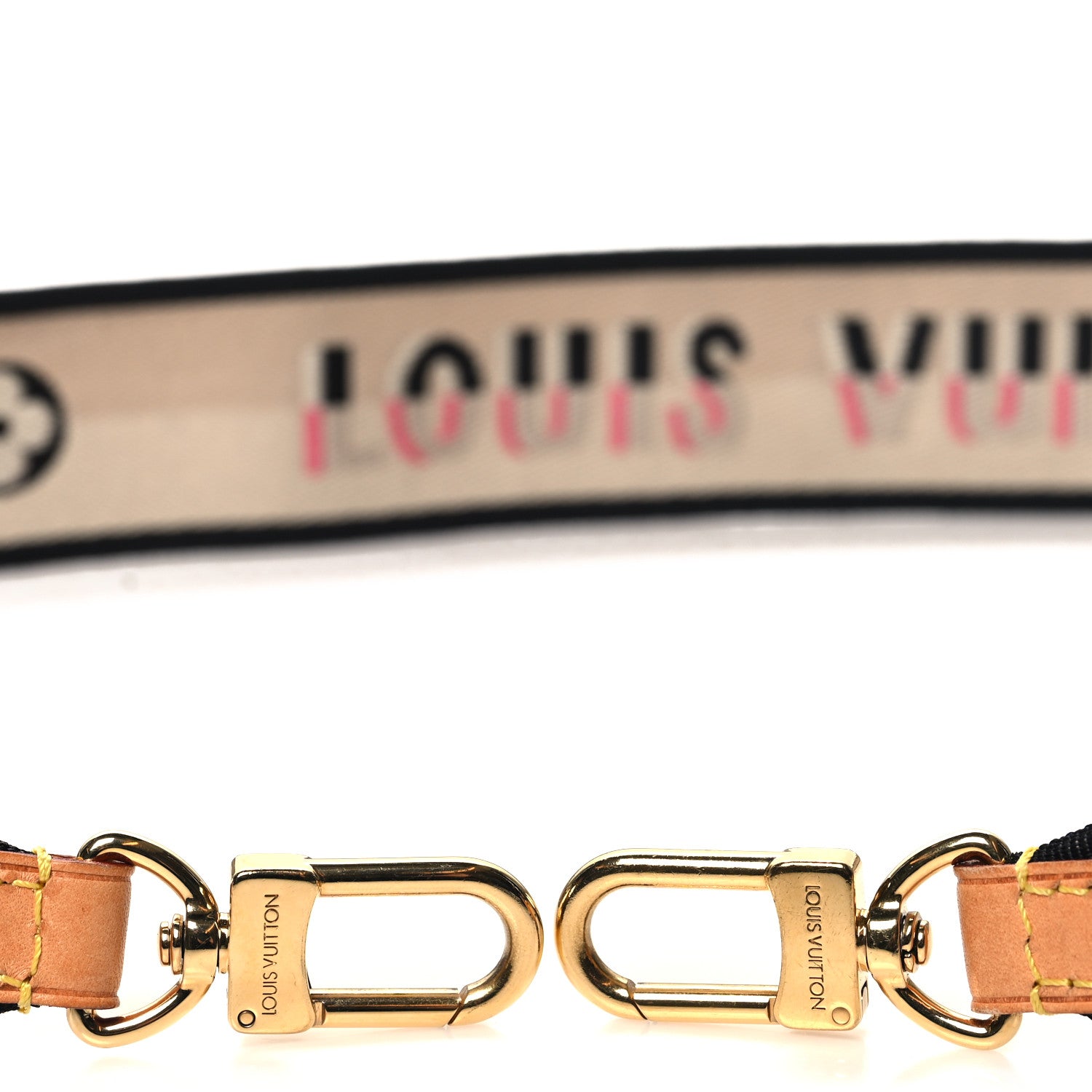 Louis Vuitton Jacquard Speedy Bandouliere 20 Shoulder Strap Black 3 of 4
