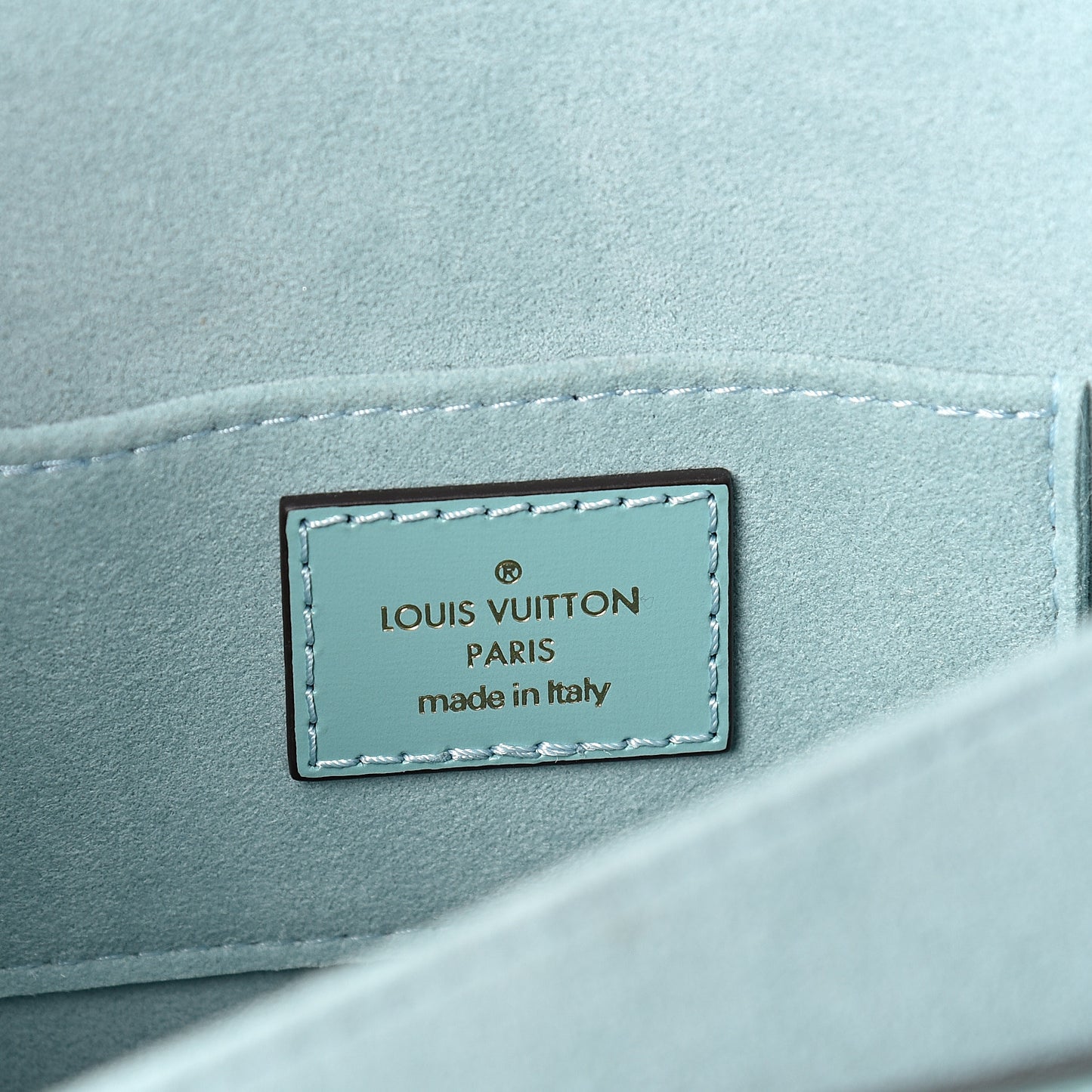 Smooth Calfskin Dauphine Mini Blue