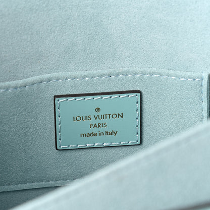 Louis Vuitton Smooth Calfskin Dauphine Mini Blue 6 of 11