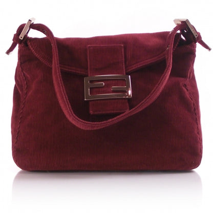 Fendi Corduroy Flap Bag 1 of 13