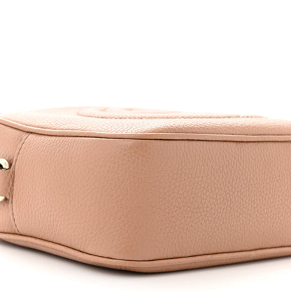 Gucci Pebbled Calfskin Small Soho Disco Bag Camelia 9 of 11