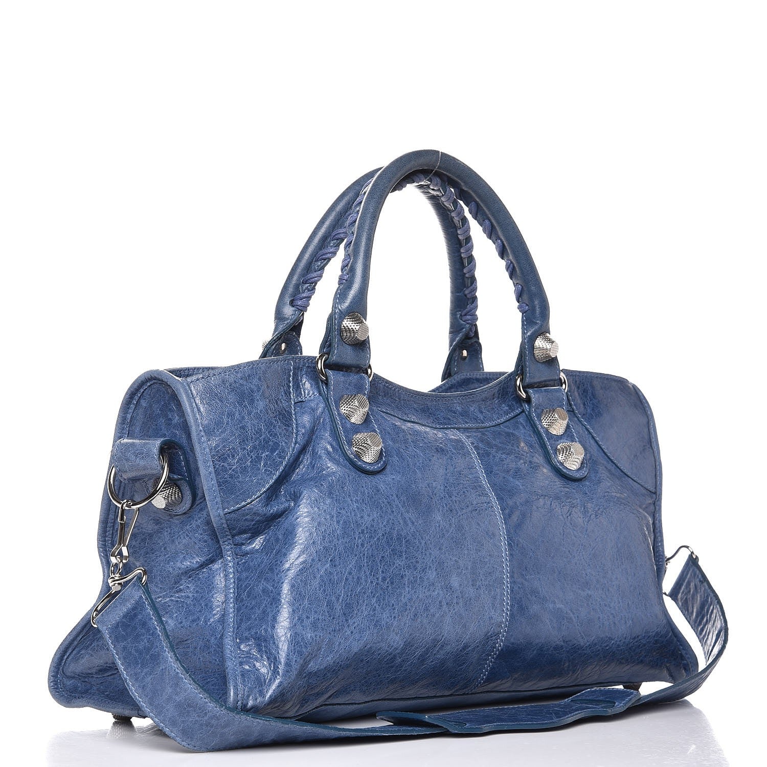 Balenciaga Chevre Giant 21 Silver Hardware Part Time Ocean 4 of 13