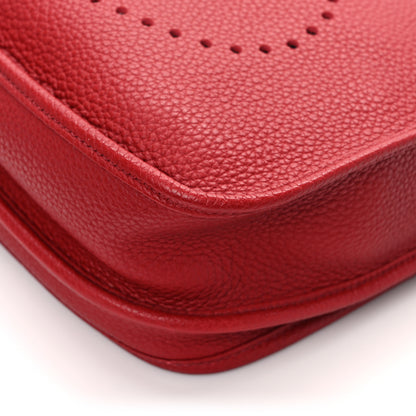 Hermes Taurillon Clemence EVELYNE III PM Rubis 12 of 14