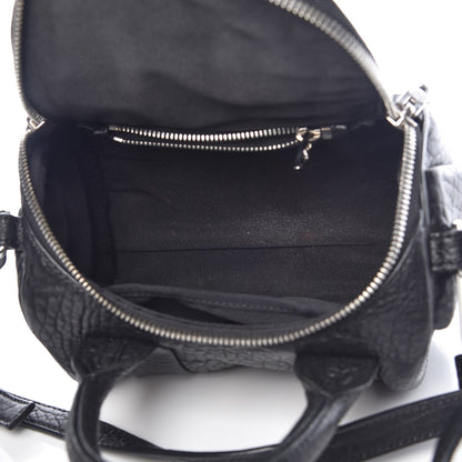 Alexander Wang Pebbled Lambskin Mini Rockie Black Rhodium Hardware 6 of 10