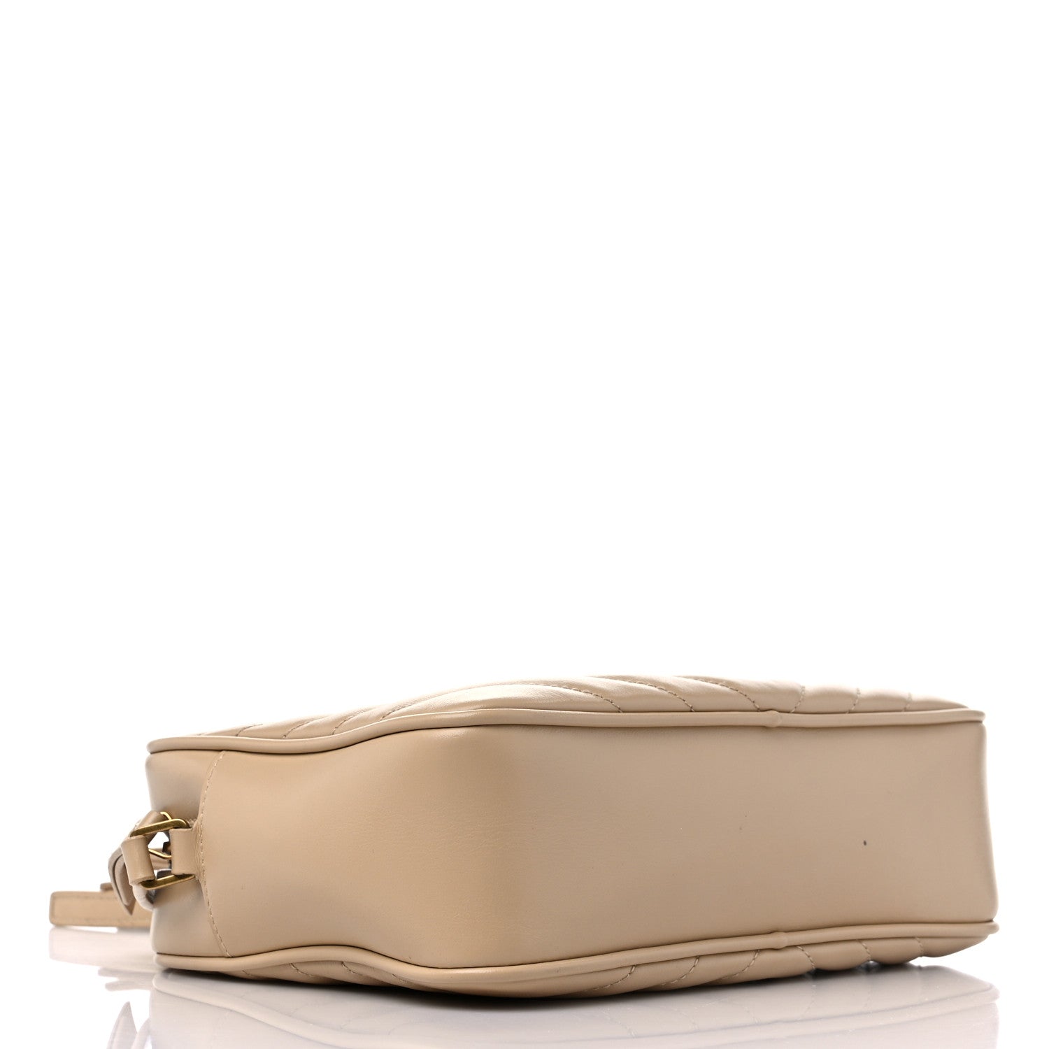 Saint Laurent Calfskin Matelasse Monogram Lou Camera Bag Nude Powder 4 of 11