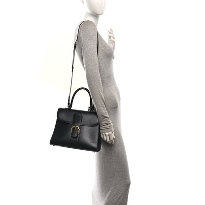 Delvaux Box Calfskin MM Brillant Satchel Black 2 of 11