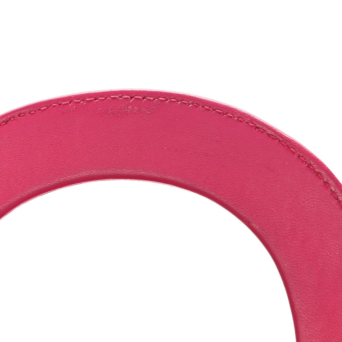 Lambskin Cannage Mini Bi-Color Lady Dior Red Fuchsia