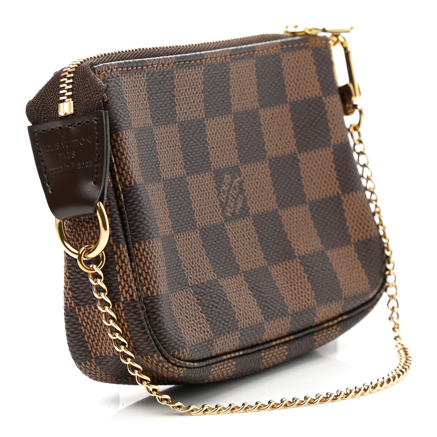 Louis Vuitton Damier Ebene Mini Pochette Accessories 3 of 8