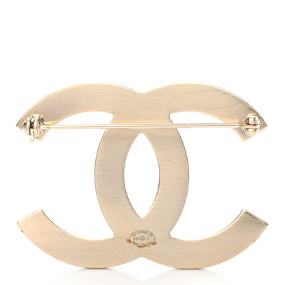 Chanel Pearl CC Brooch Gold 2 of 3