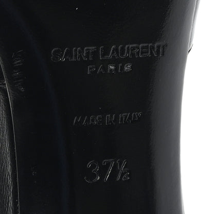 Saint Laurent Nappa Sugar Babylone 90 Mules 37.5 Black 7 of 10