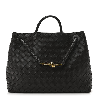 Bottega Veneta Nappa Intrecciato Medium Andiamo Shoulder Bag Fondant 1 of 9