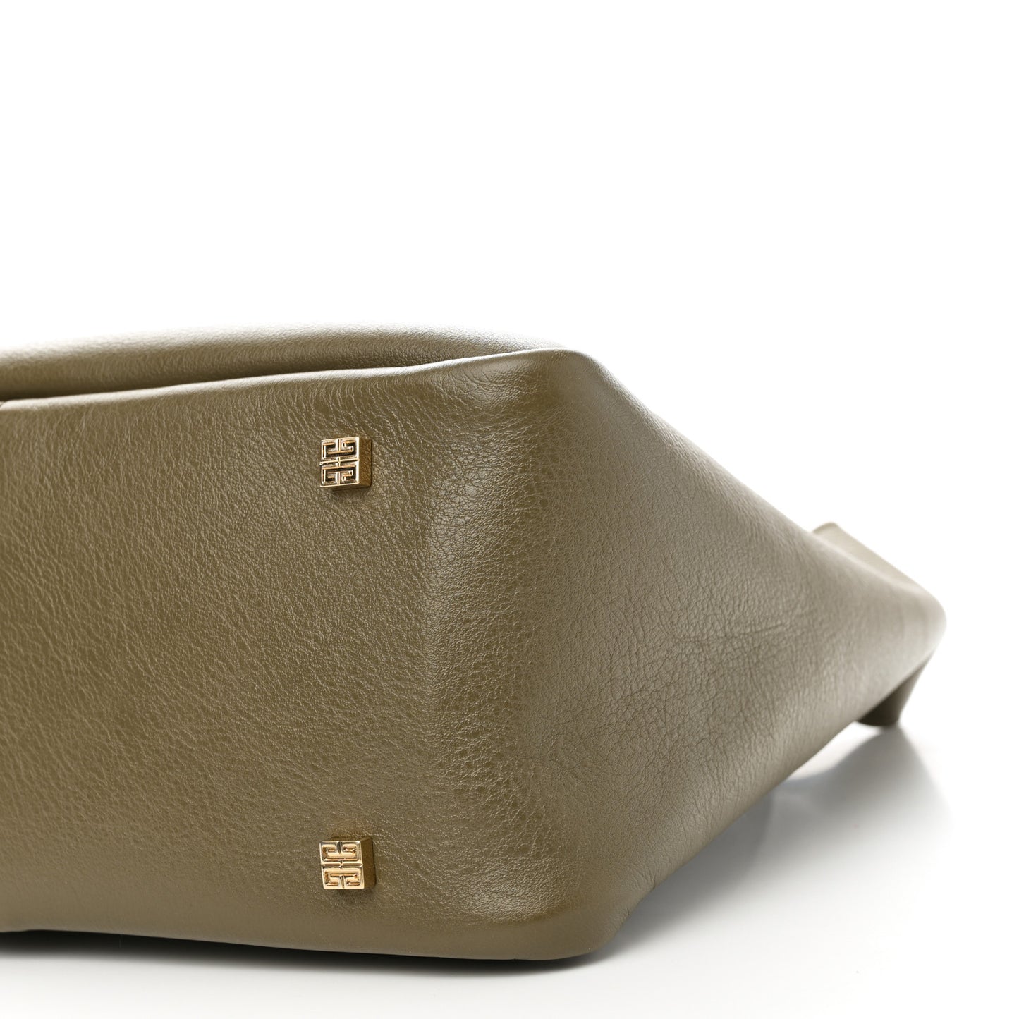 Calfskin Crocodile Embossed Medium G-Lock Hobo Dark Khaki