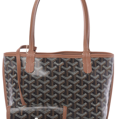 Goyard Goyardine Reversible Mini Anjou Black Gold 14 of 17