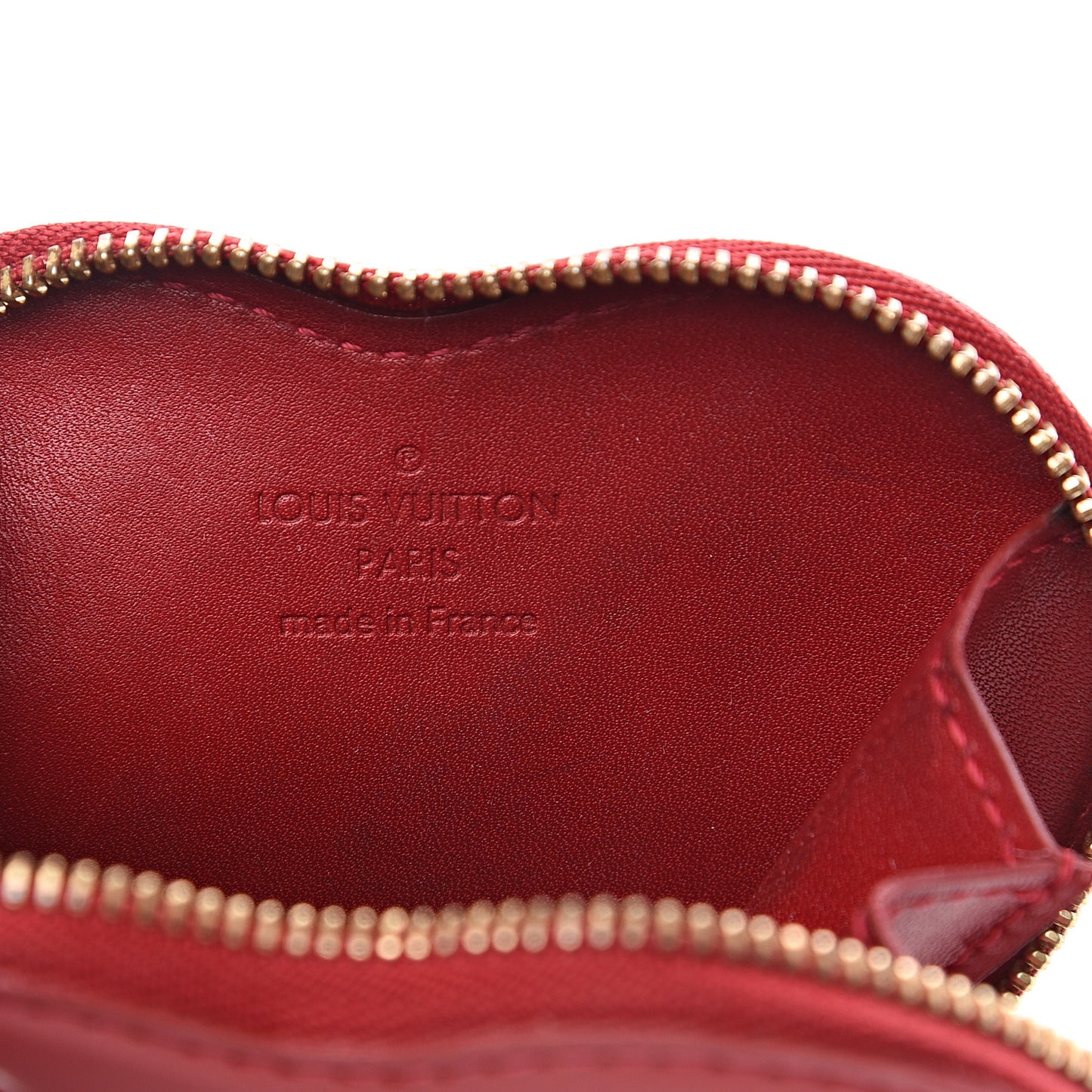 Vernis Coeur Heart Coin Purse Pomme D'Amour