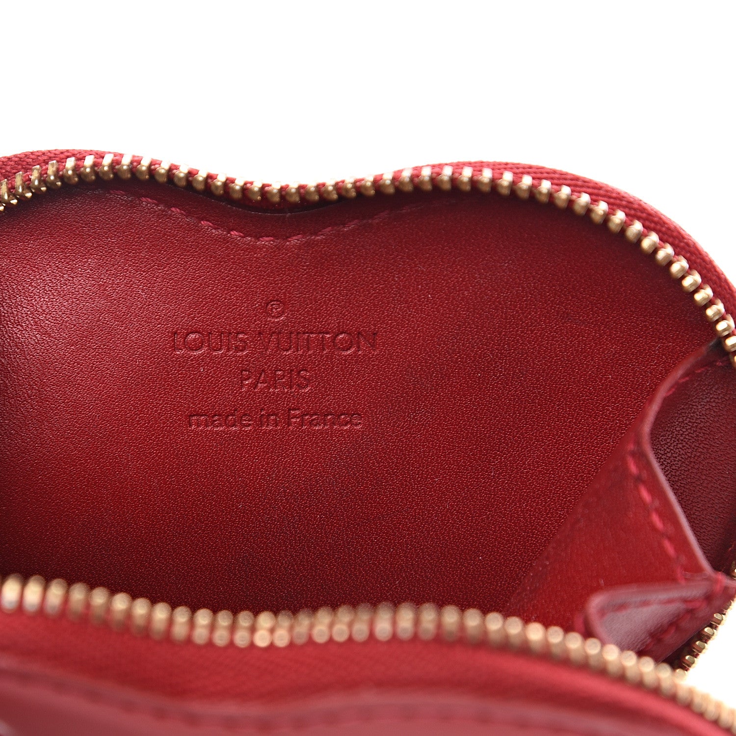 Louis Vuitton Vernis Coeur Heart Coin Purse Pomme D'Amour 4 of 7