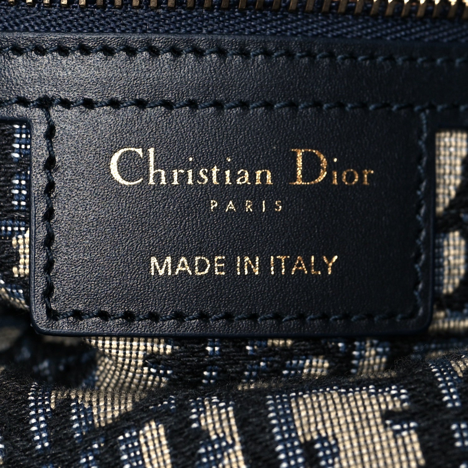 Christian Dior Wicker Oblique Medium Lady Dior Bag Blue 5 of 8