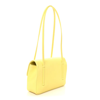 Chanel Shiny Caviar Preppy Coco Small Flap Light Yellow 3 of 10