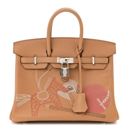 Hermes Swift In & Out Birkin 25 Biscuit 1 of 21