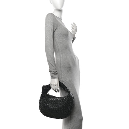 Bottega Veneta Nappa Intrecciato Teen Jodie Hobo Black 2 of 10