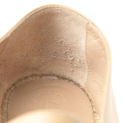 Chanel Lambskin CC Espadrilles 39 Beige Black 10 of 11