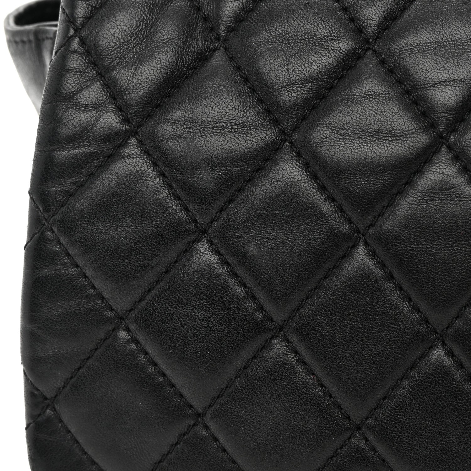 Chanel Lambskin Quilted Jumbo Coco Rain Flap Black 21 of 24