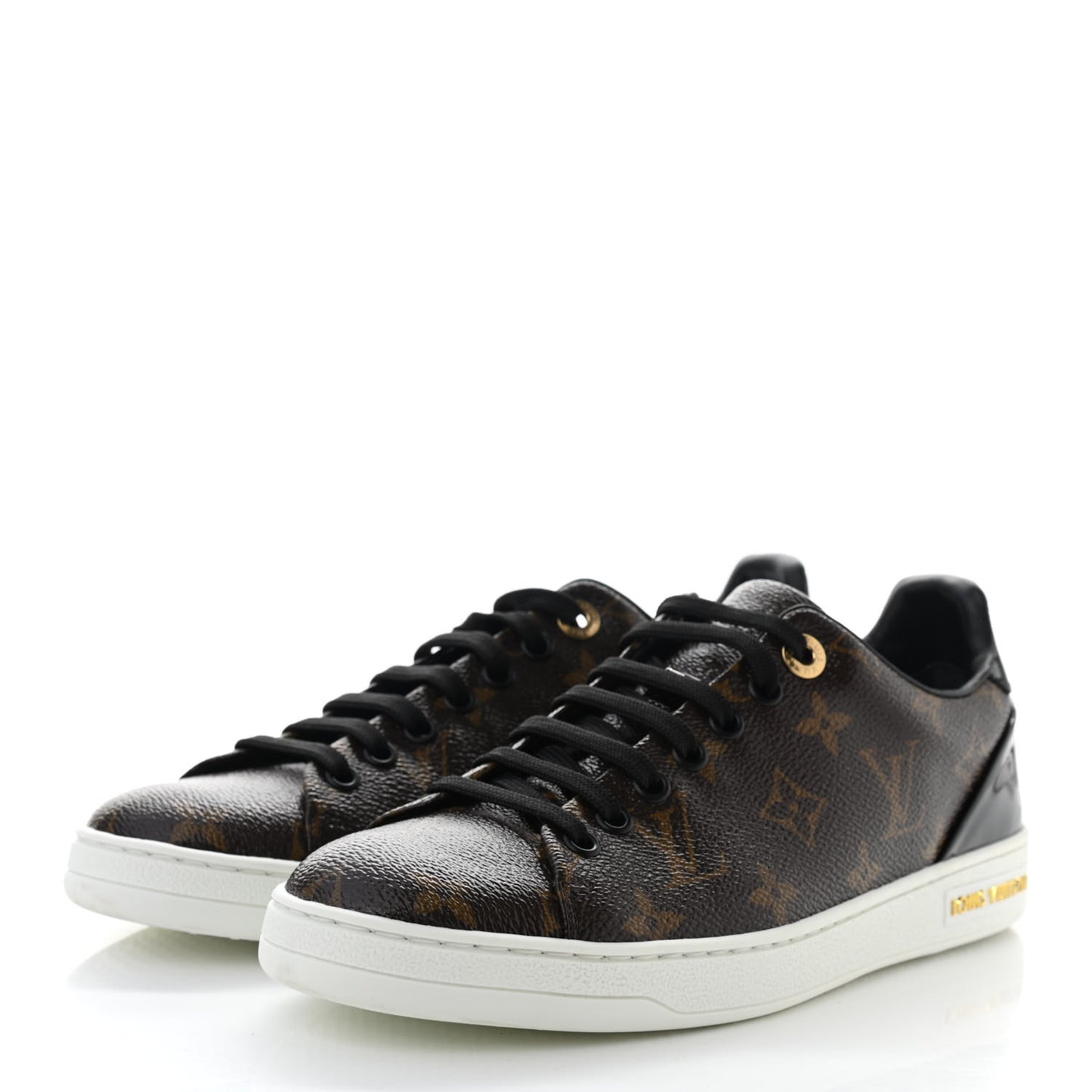 Patent Monogram Frontrow Sneakers 38