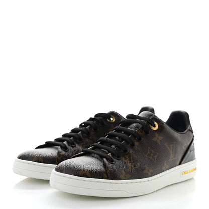 Louis Vuitton Patent Monogram Frontrow Sneakers 38 3 of 8