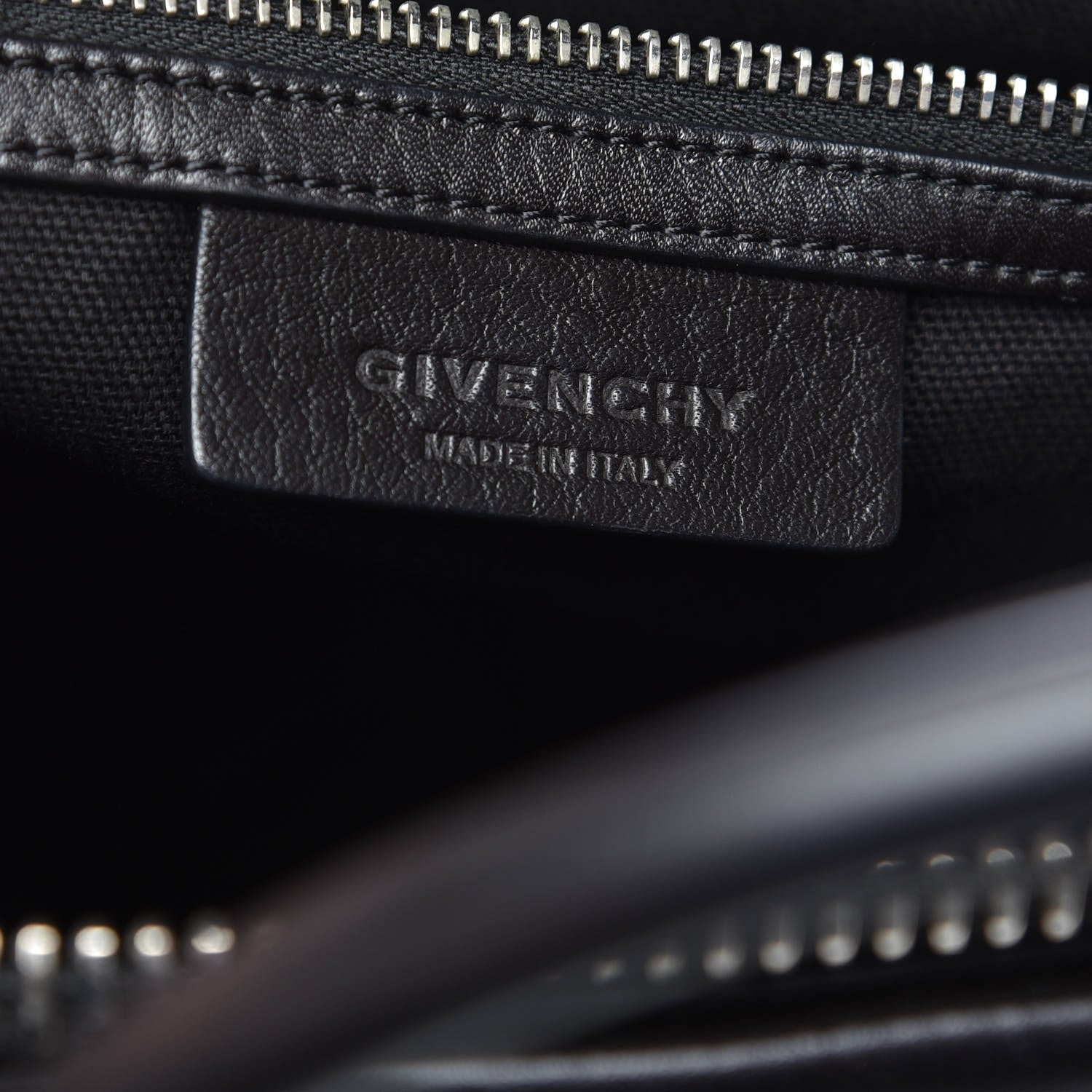 Givenchy Calfskin Medium Studded Bi-Color Antigona Black White 6 of 11