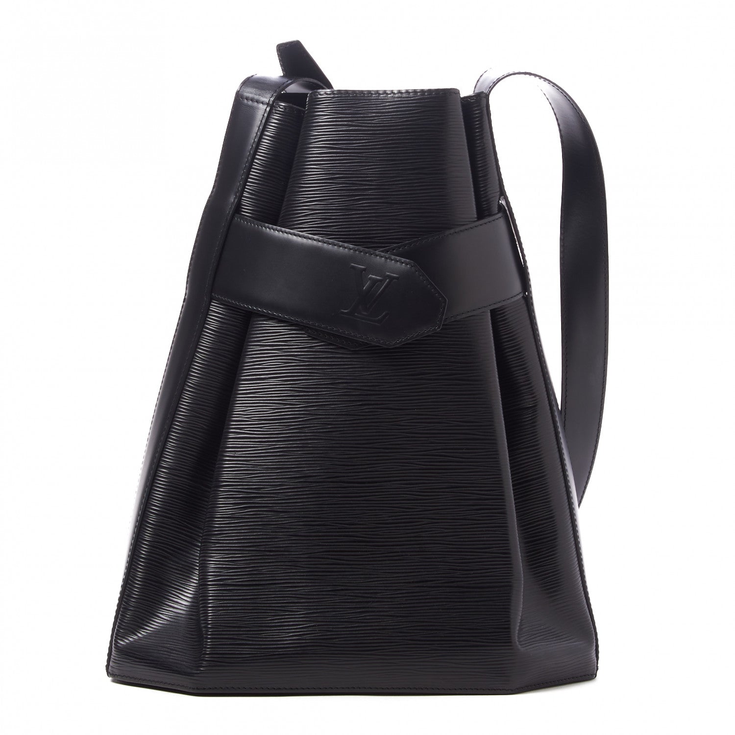 Louis Vuitton Epi Sac D'Epaule GM Black 1 of 9