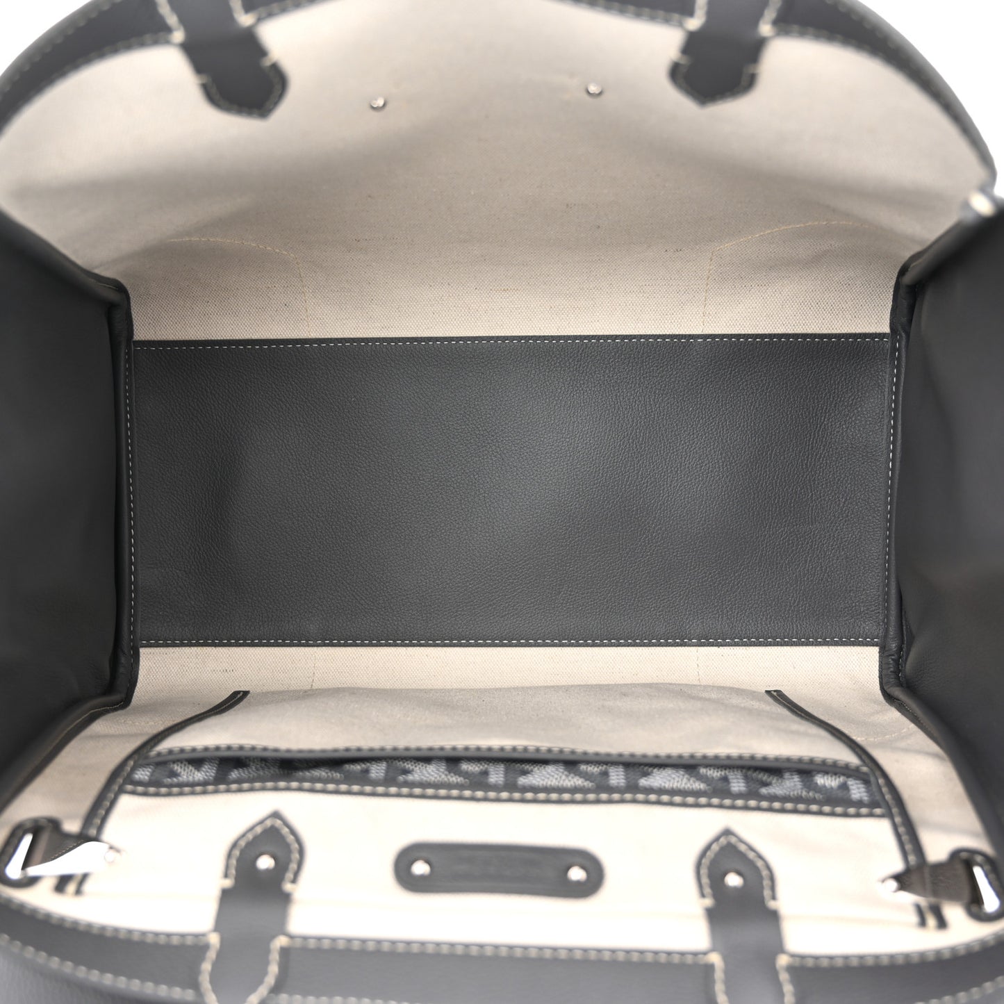 Goyardine Saigon Tote Grey
