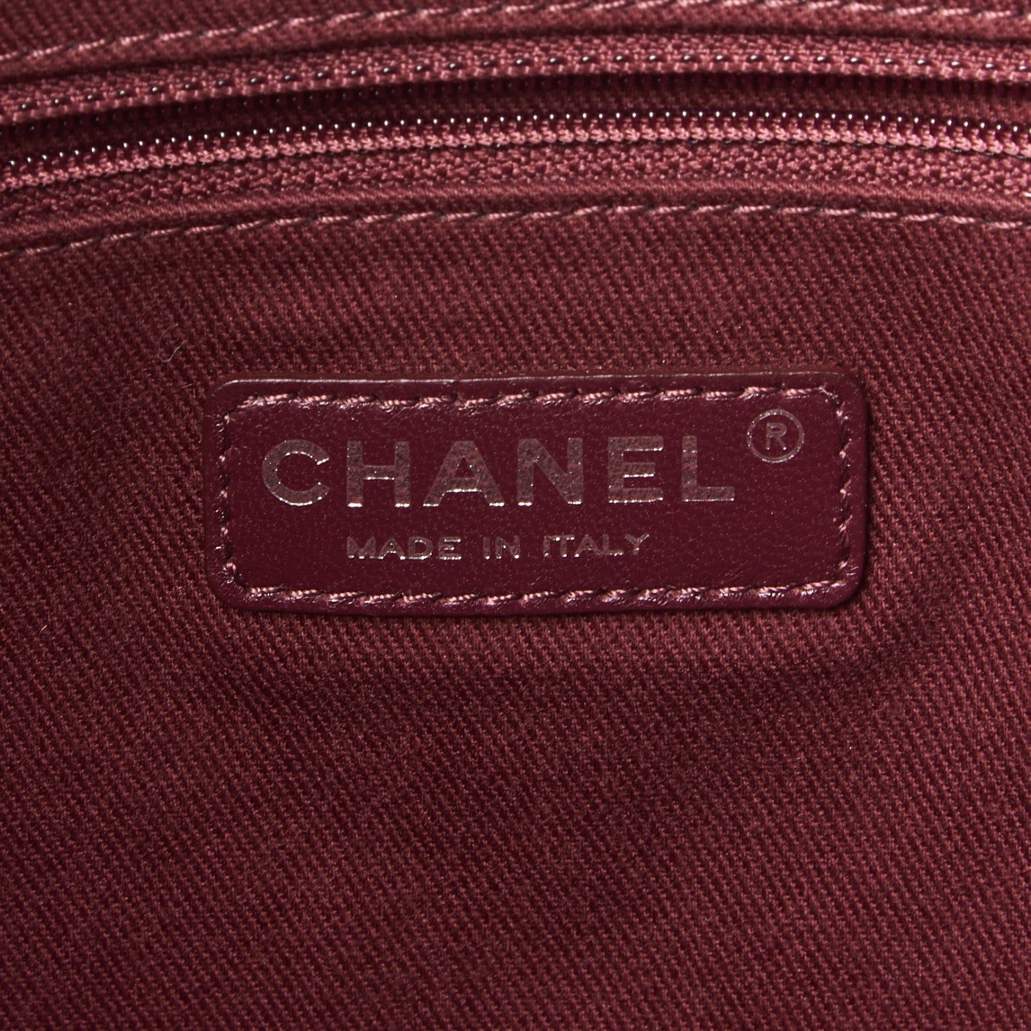 Chanel Goatskin Quilted Large Gentle Boy Shopping Tote Black 8 of 9