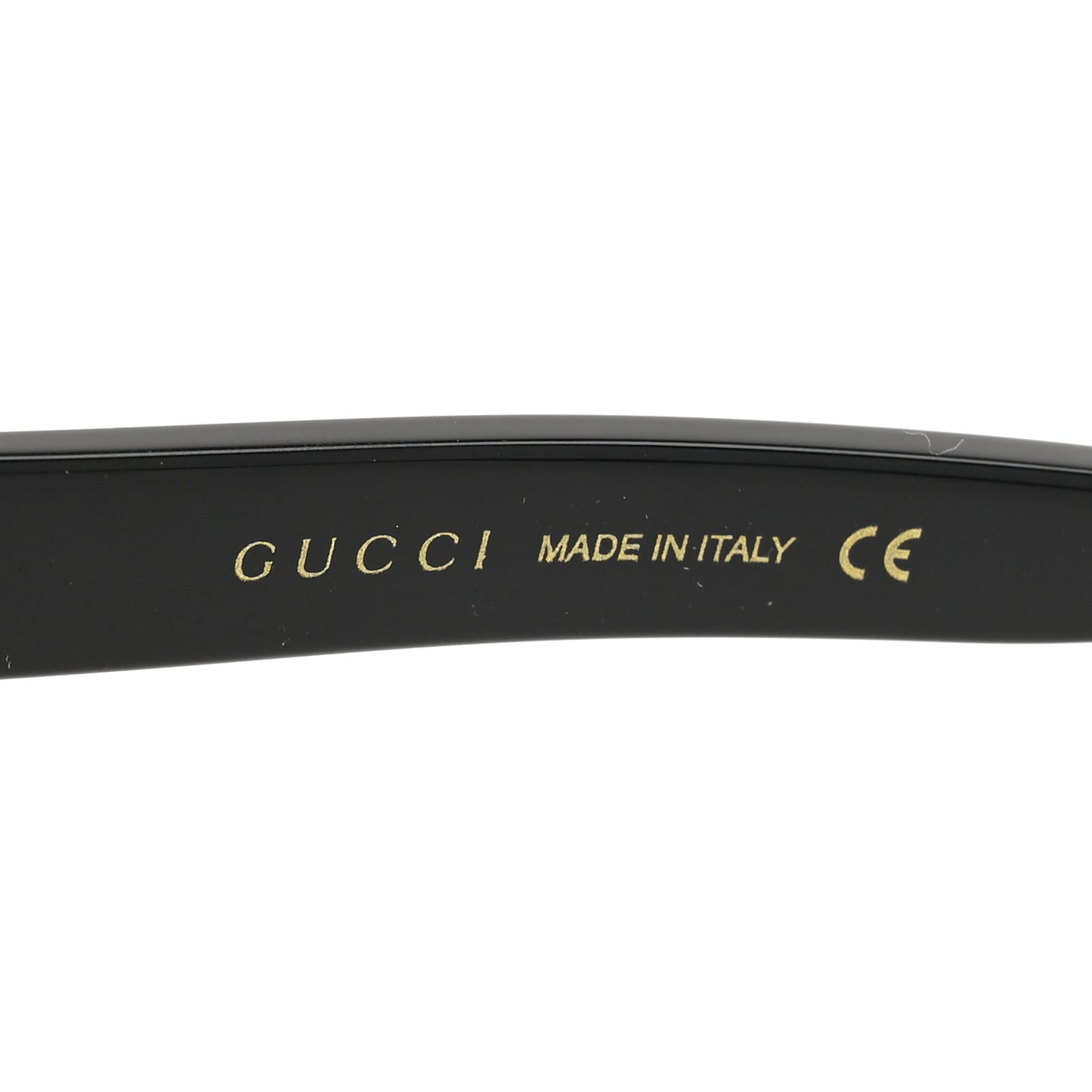 Crystal Cat Eye Sunglasses GG0118S Black