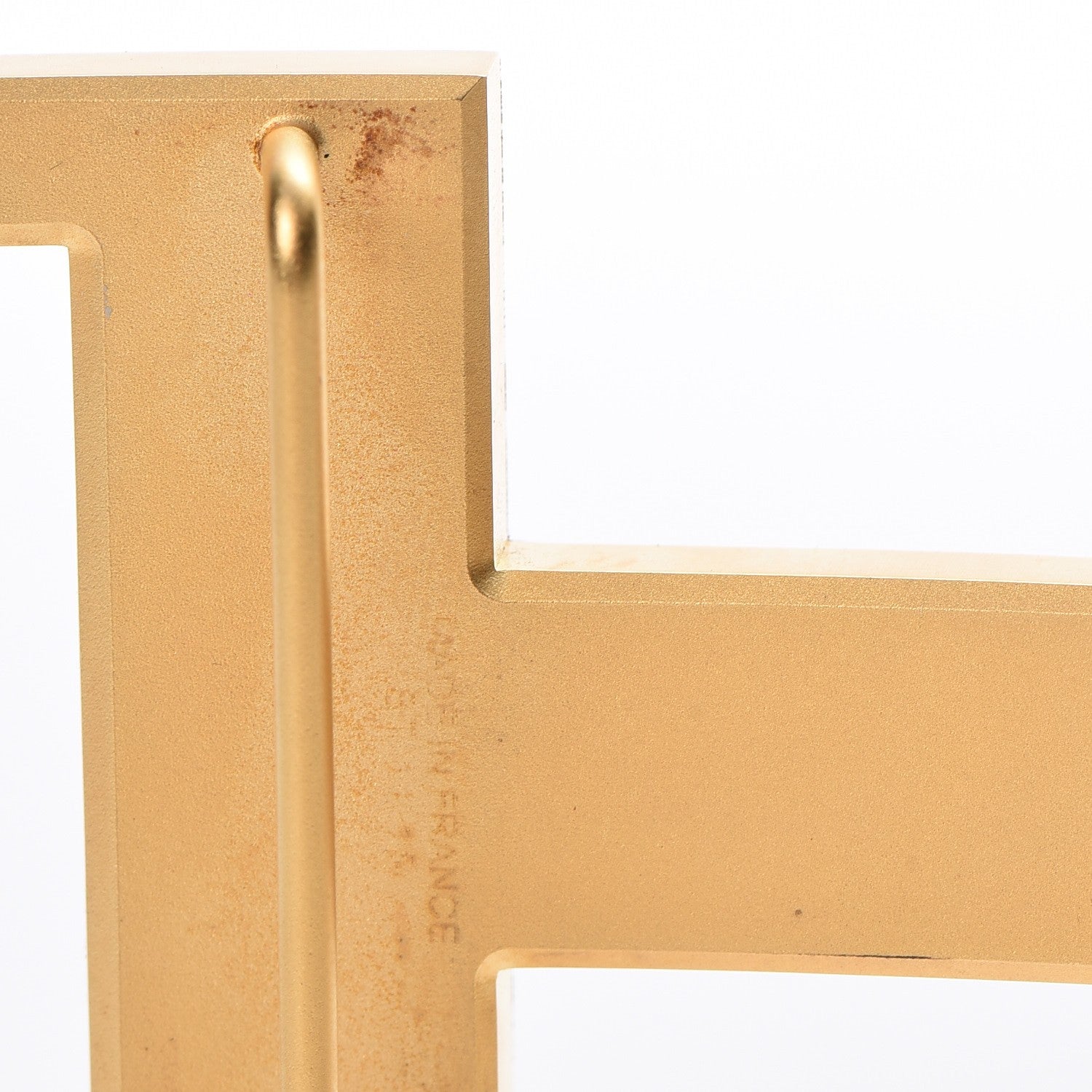 Hermes Brushed Gold 42mm Constance 2 H Belt Buckle 5 of 8
