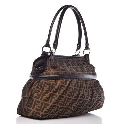 Fendi Zucca Large Chef Shopper Tote Tobacco 3 of 7